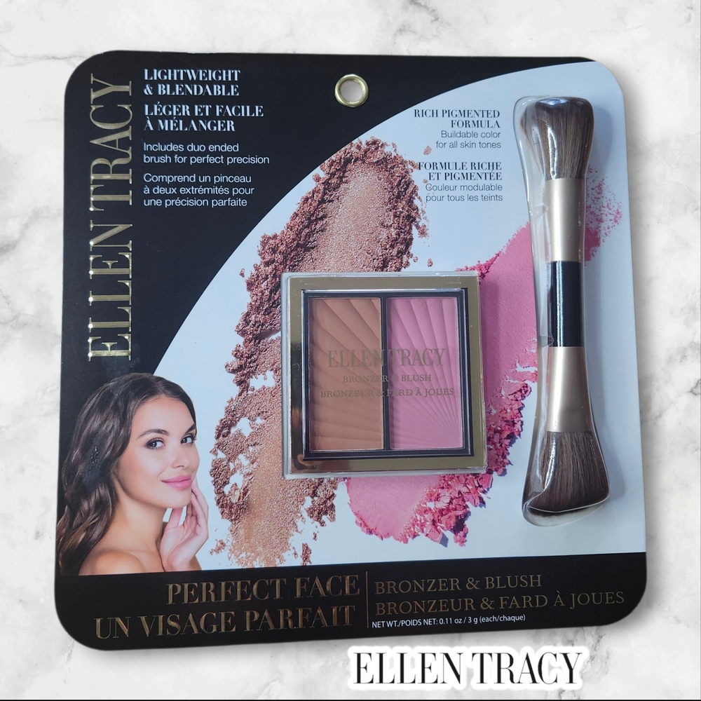 🆕️ ELLEN TRACY Blush & Bronzer Palette